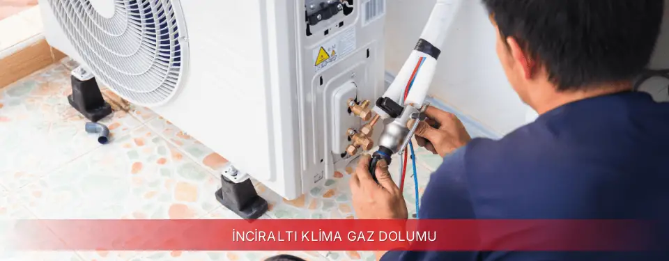 İnciraltı İlçemi Regal Klima Gaz Dolumu